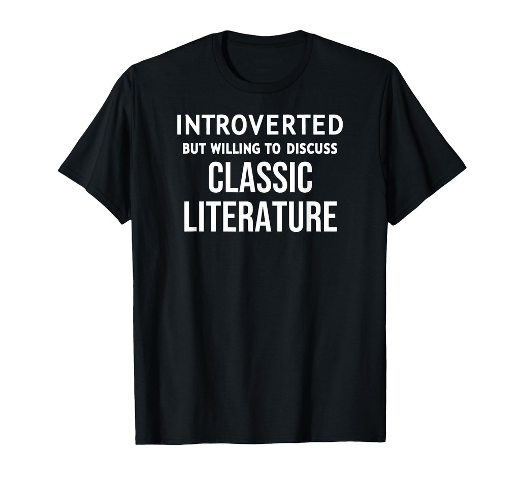 Funny Introverted But Willing To T-Shirt - Trendy Graphic for Adults - T-Shirt, Sweatshirt, Hoodie