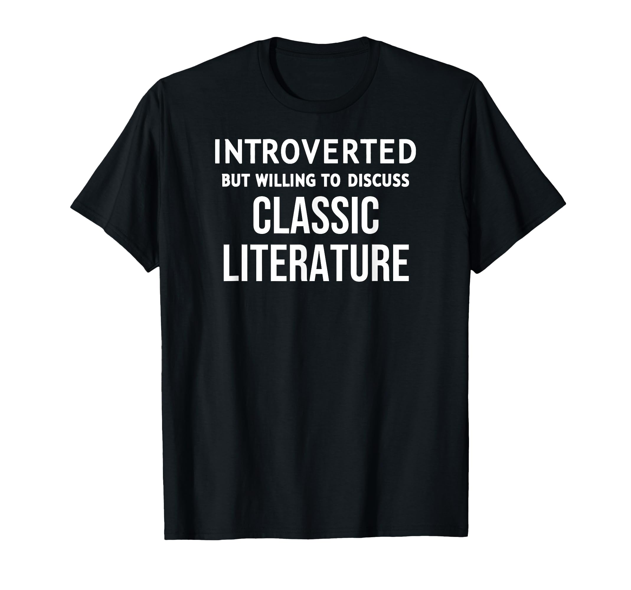 Funny Introverted But Willing To T-Shirt - Trendy Graphic for Adults - T-Shirt, Sweatshirt, Hoodie