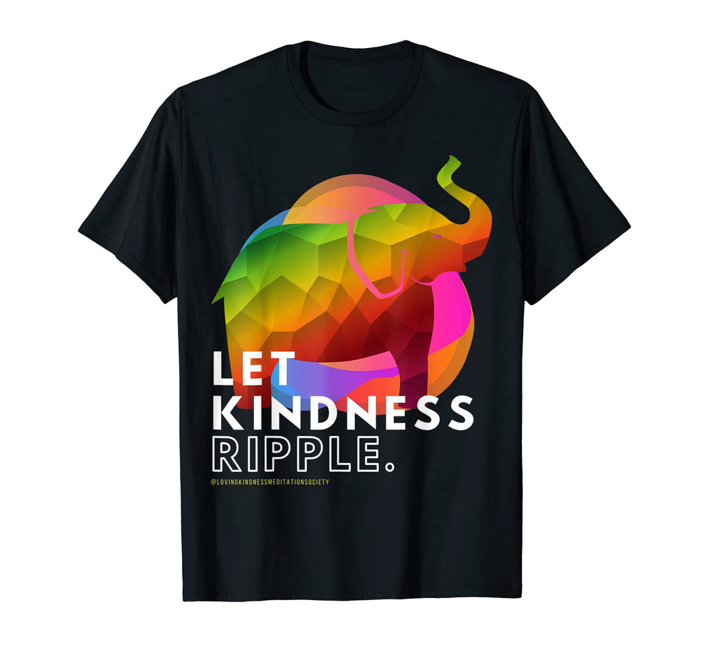 Zen Elephant Compassion Kindness T-Shirt - Streetwear Style for Adults - T-Shirt, Sweatshirt, Hoodie