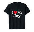 Personalized Name Joy Family Hoodie - Minimalist Print Men Women - T-Shirt, Sweatshirt, Hoodie