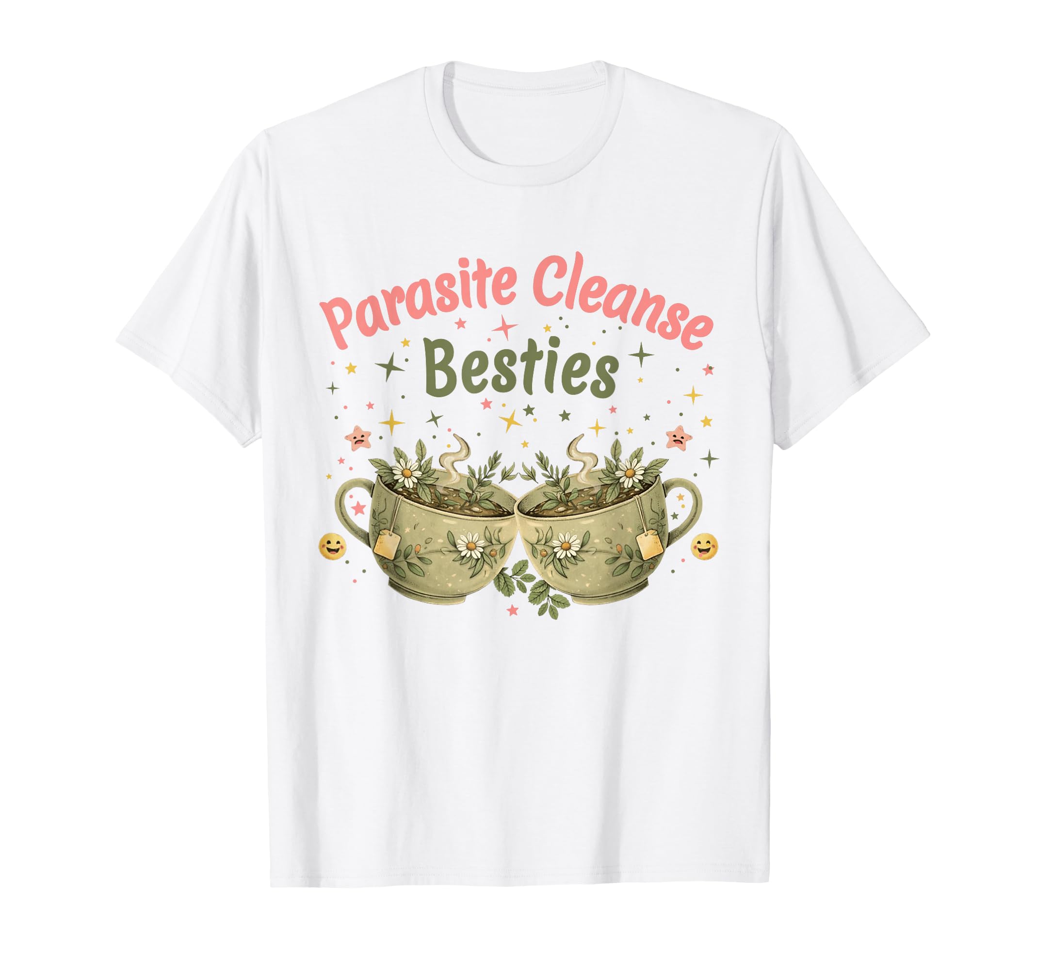 Funny Wellness Vibes Aesthetic Tea T-Shirt - Casual Everyday Wear Unisex - T-Shirt, Sweatshirt, Hoodie