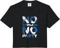 Scottish Banner Fan Scotland Flag Retro No Scotland No Party Comfort Colors Crop Top Unisex T-shirt, Sweatshirt, Hoodie, Long Sleeve Tee - T-Shirt, Sweatshirt, Hoodie