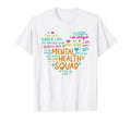 Mental Health Squad Love Heart Facts T-Shirt - Custom Art Print for Adults - T-Shirt, Sweatshirt, Hoodie
