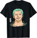 Anime Zoro Roronoa Oversized Portrait T-Shirt Unisex T-shirt, Sweatshirt, Hoodie, Long Sleeve Tee - T-Shirt, Sweatshirt, Hoodie