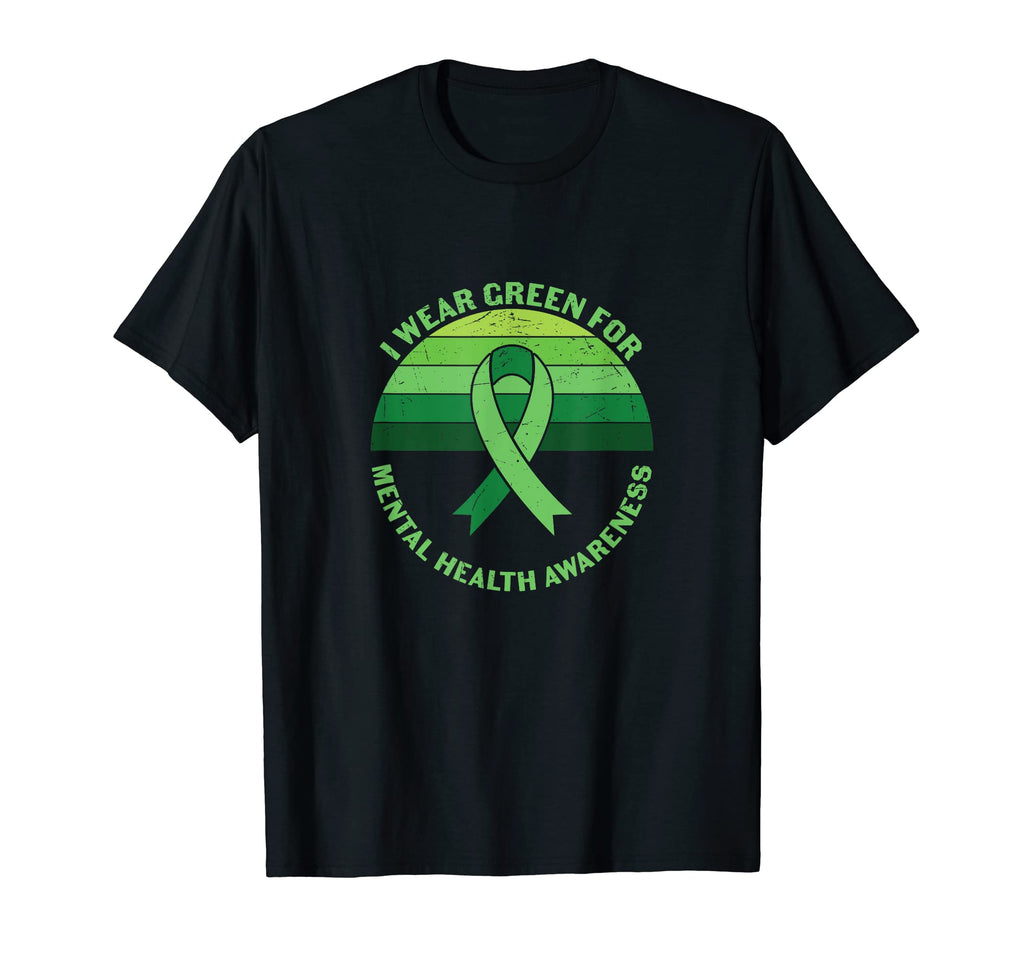 Wear Green Mental Health Matters T-Shirt - Casual Everyday Wear Unisex - T-Shirt, Sweatshirt, Hoodie