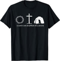 A Lot Can Happen in 3 Days Easter Religious Unisex T-shirt, Sweatshirt, Hoodie, Long Sleeve Tee - T-Shirt, Sweatshirt, Hoodie