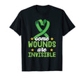 Some Wounds Are Invisible Depression T-Shirt - Aesthetic Graphic Men Women - T-Shirt, Sweatshirt, Hoodie