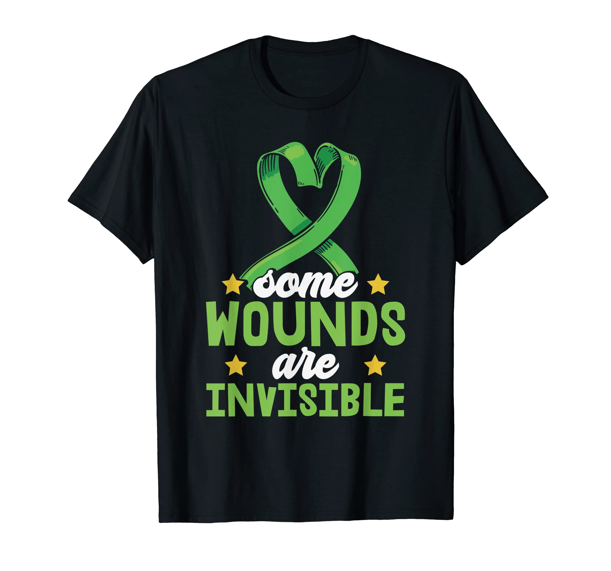 Some Wounds Are Invisible Depression T-Shirt - Aesthetic Graphic Men Women - T-Shirt, Sweatshirt, Hoodie