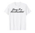 Overstimulated Sorry Im Overstimulated Hoodie - Unique Graphic for Adults - T-Shirt, Sweatshirt, Hoodie