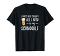 Schnoodle Dog Lover Therapy Funny T-Shirt - Fun Novelty Design for Adults - T-Shirt, Sweatshirt, Hoodie
