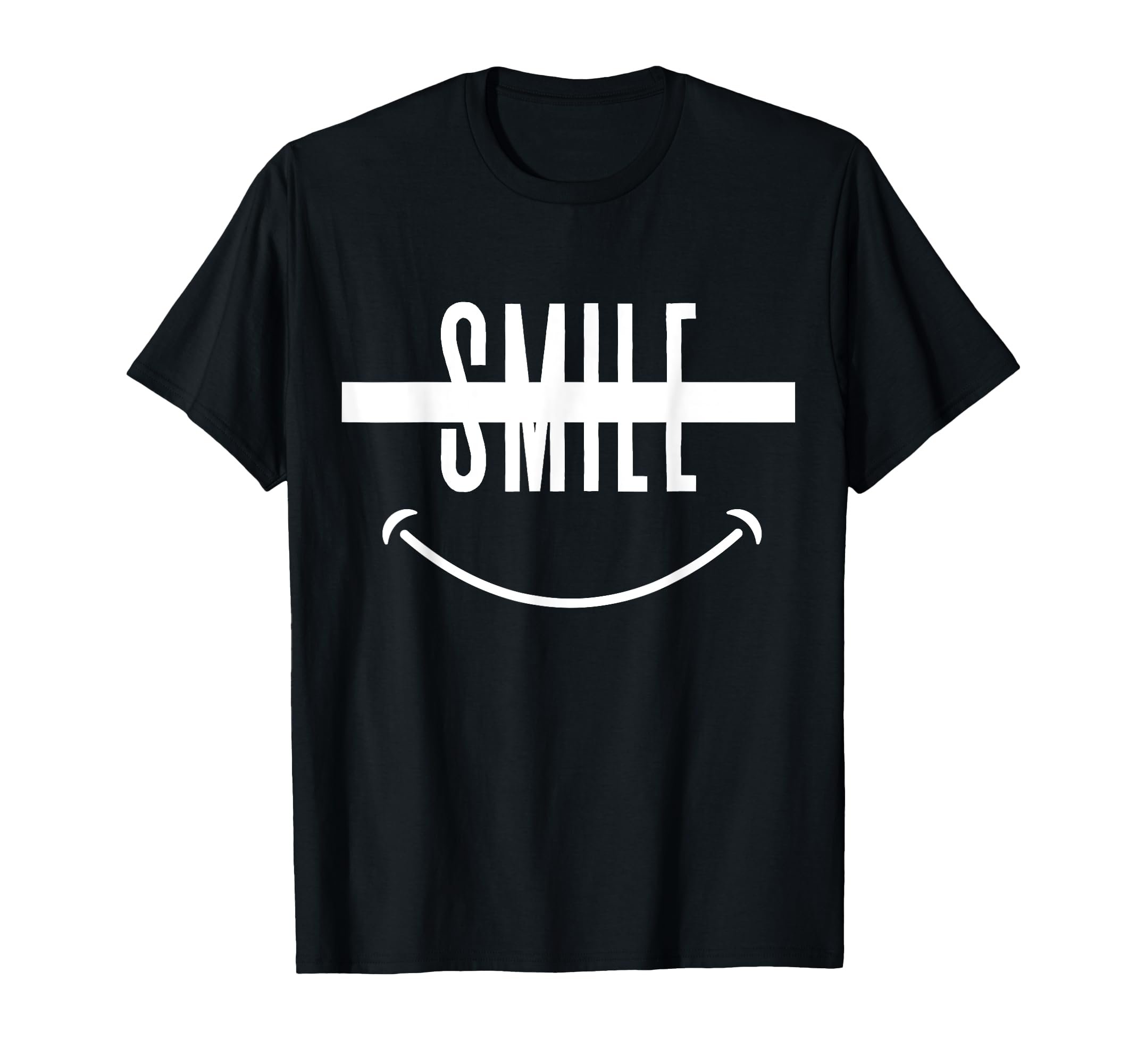 Smile Until You Win Motivational T-Shirt - Custom Art Print for Adults - T-Shirt, Sweatshirt, Hoodie