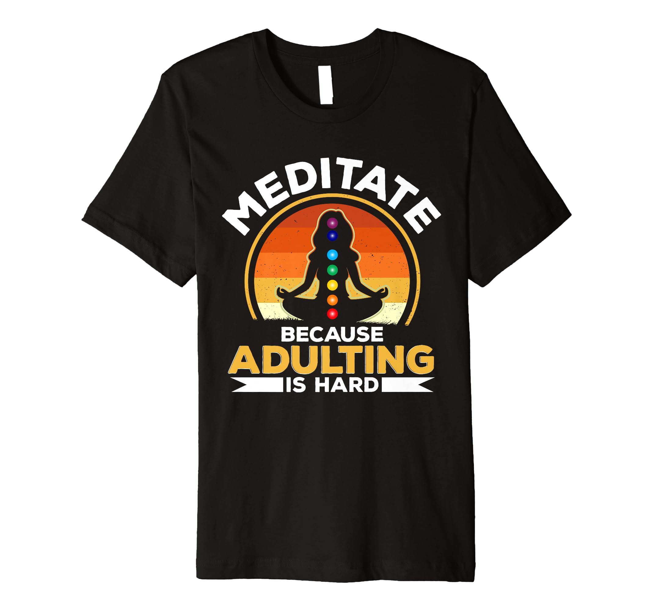 Meditation Yoga Spiritual Peace Namaste T-Shirt - Graphic Print for Adults - T-Shirt, Sweatshirt, Hoodie