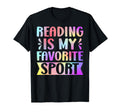 Reading Is My Favorite Sport Book T-Shirt - Fun Novelty Design Men Women - T-Shirt, Sweatshirt, Hoodie