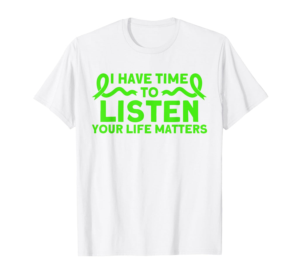 Mental Health Your Life Matters Mental T-Shirt - Novelty Apparel Unisex - T-Shirt, Sweatshirt, Hoodie