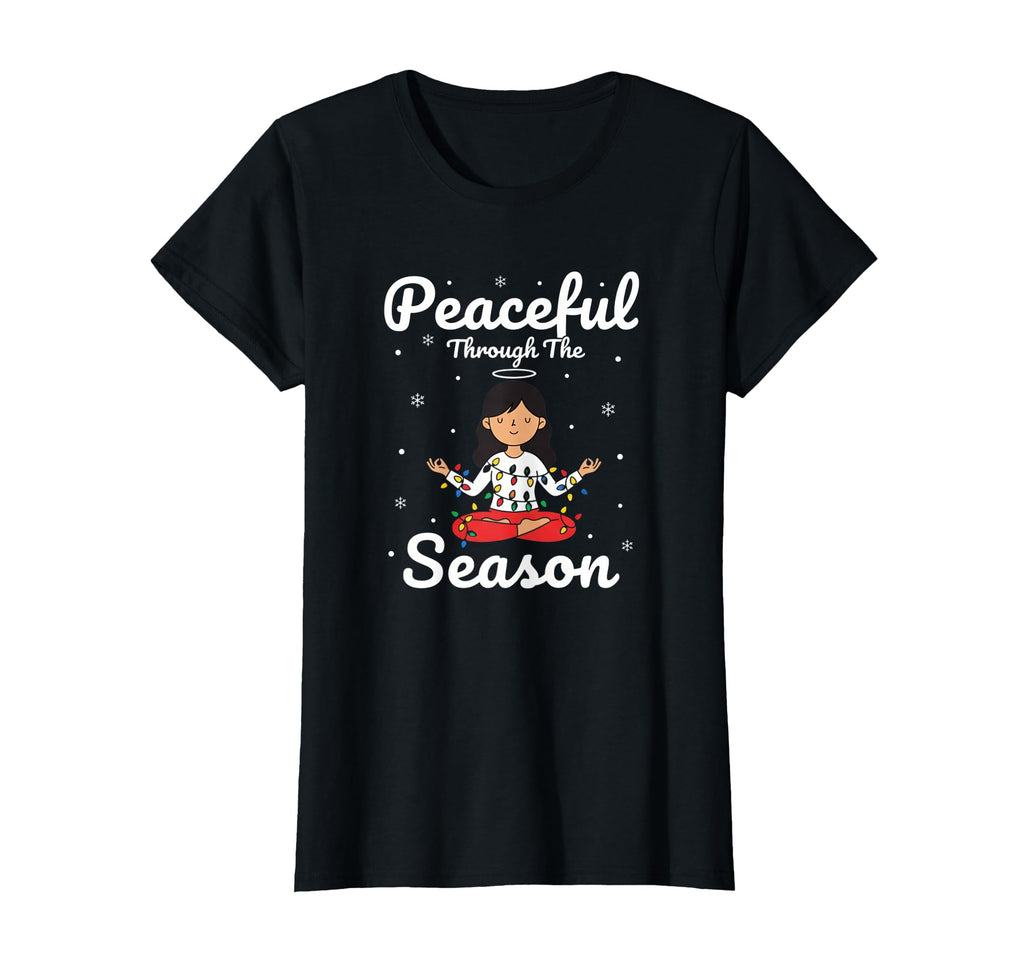Peaceful Through Season Zen Yoga T-Shirt - Streetwear Style for Adults - T-Shirt, Sweatshirt, Hoodie
