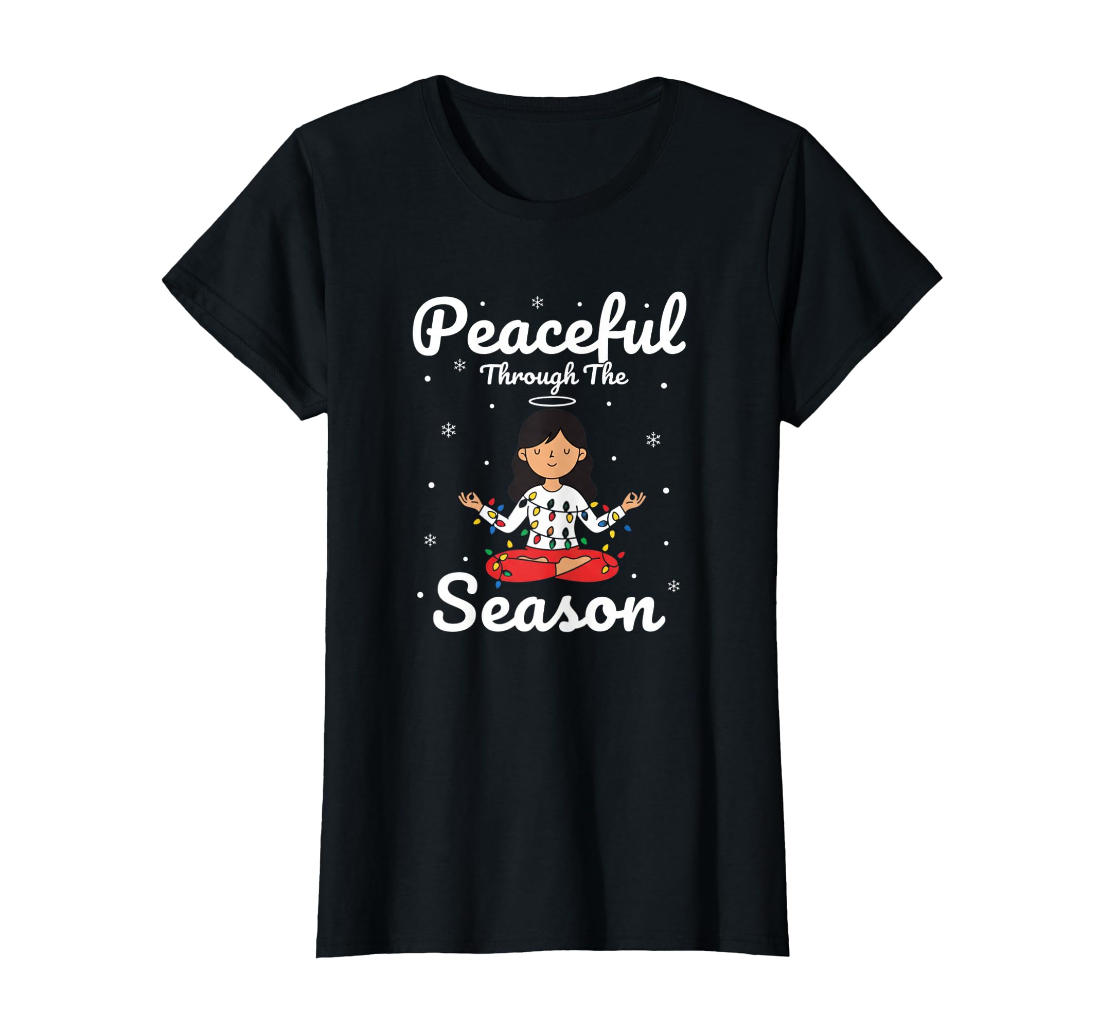 Peaceful Through Season Zen Yoga T-Shirt - Streetwear Style for Adults - T-Shirt, Sweatshirt, Hoodie