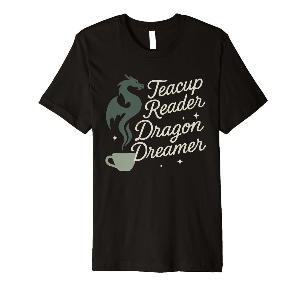 Book Dragon Fantasy Reader Cozy T-Shirt - Custom Art Print for Adults - T-Shirt, Sweatshirt, Hoodie