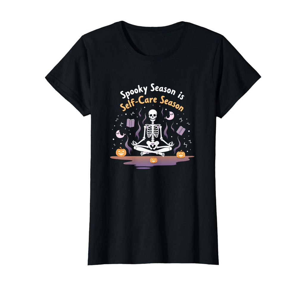 Halloween Spooky Season Is Self Care Sweatshirt - Graphic Print Men Women - T-Shirt, Sweatshirt, Hoodie