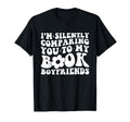Funny Bookish Romance Book Boyfriend T-Shirt - Minimalist Print for Adults - T-Shirt, Sweatshirt, Hoodie