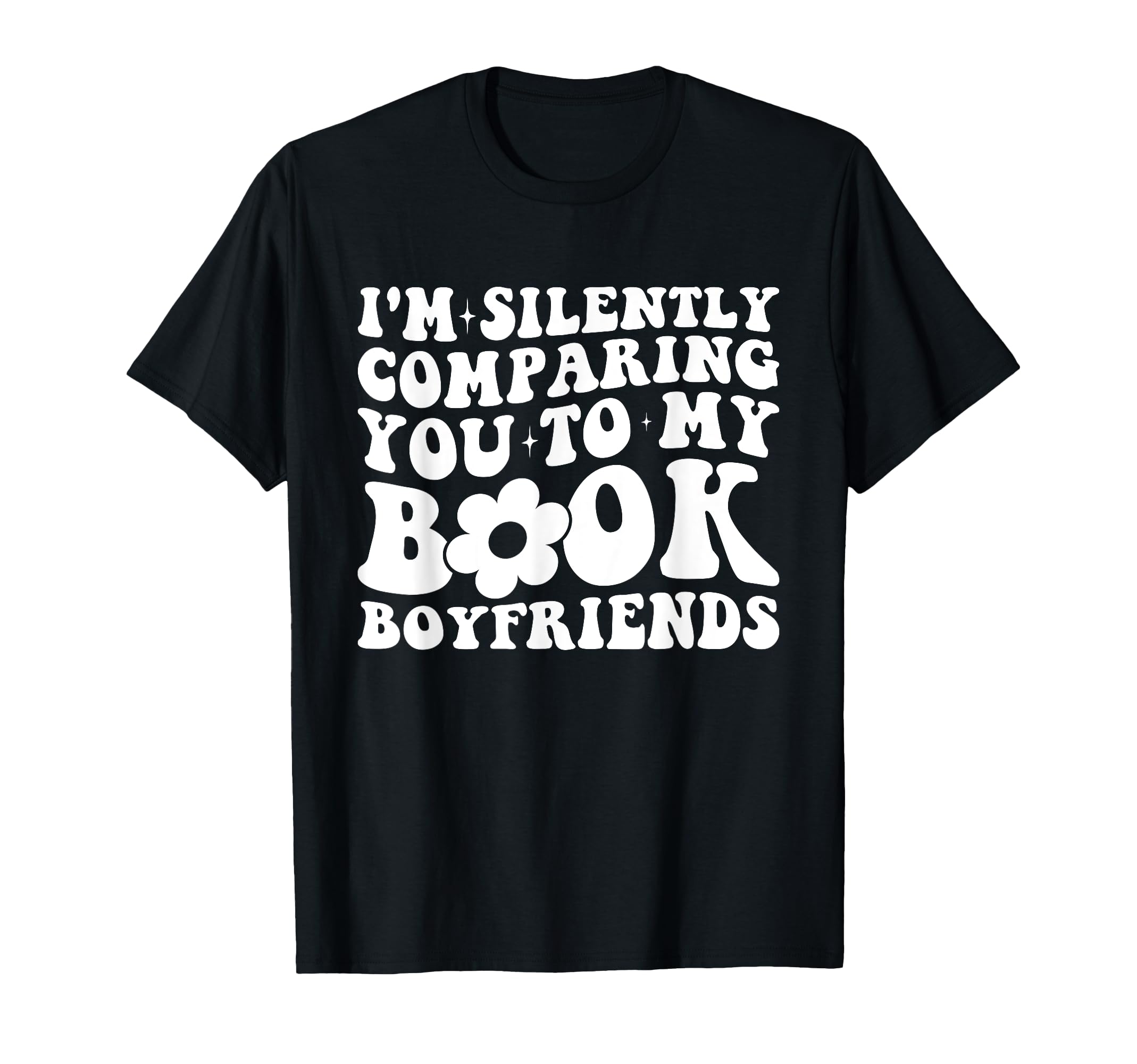 Funny Bookish Romance Book Boyfriend T-Shirt - Minimalist Print for Adults - T-Shirt, Sweatshirt, Hoodie