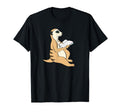 Ironic Meerkat Book Reading T-Shirt - Novelty Apparel for Adults - T-Shirt, Sweatshirt, Hoodie