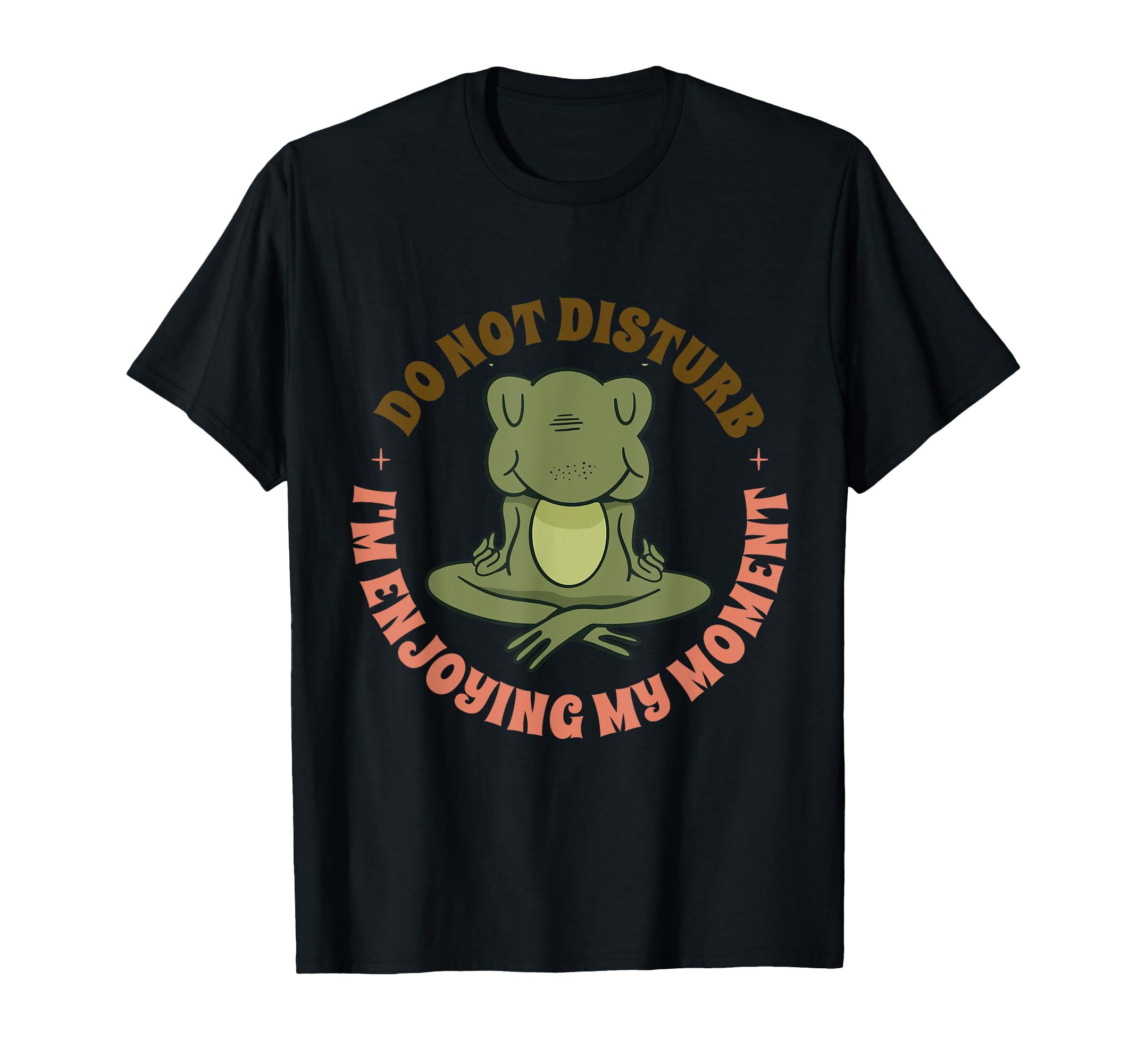 Mindfulness Meditation Frog Relaxing T-Shirt - Graphic Print Men Women - T-Shirt, Sweatshirt, Hoodie