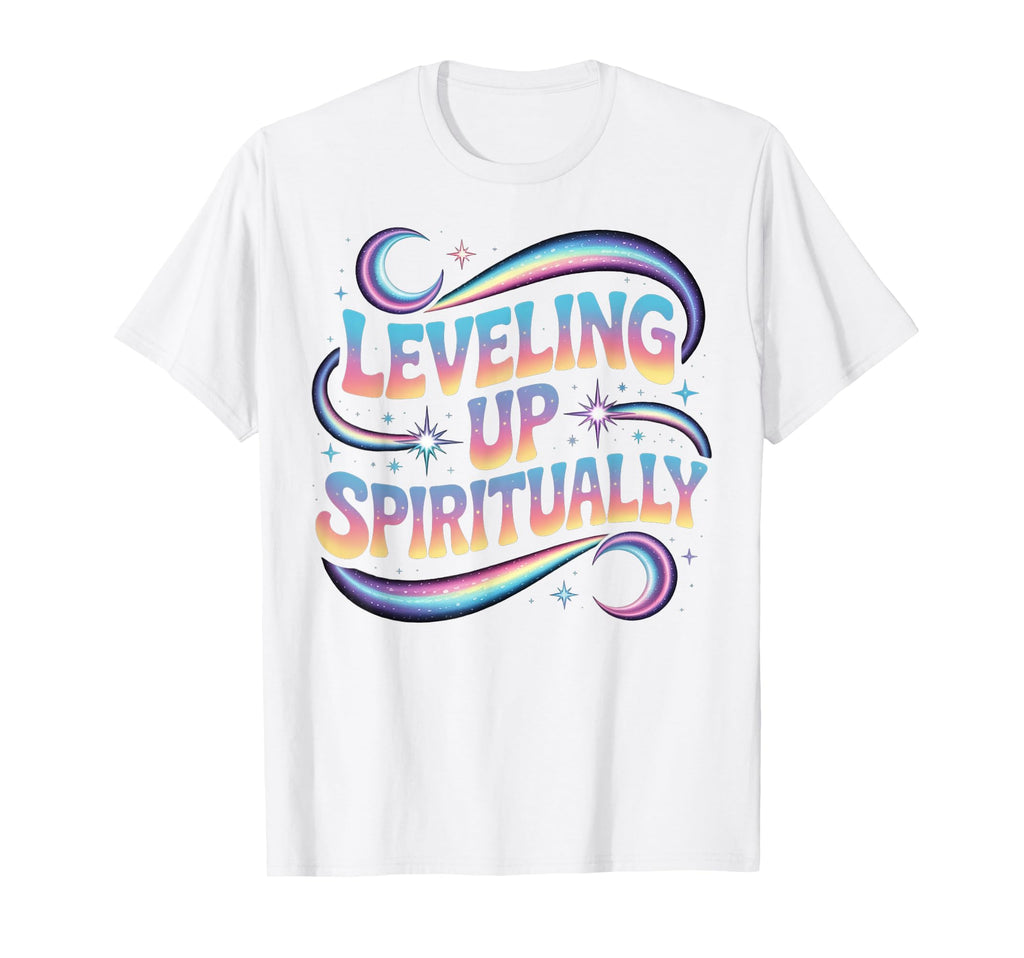 Leveling Up Spiritually Mindfulness T-Shirt - Streetwear Style for Adults - T-Shirt, Sweatshirt, Hoodie