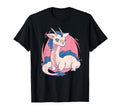 Kawaii Anime Dragon Aesthetic T-Shirt - Casual Everyday Wear for Adults - T-Shirt, Sweatshirt, Hoodie