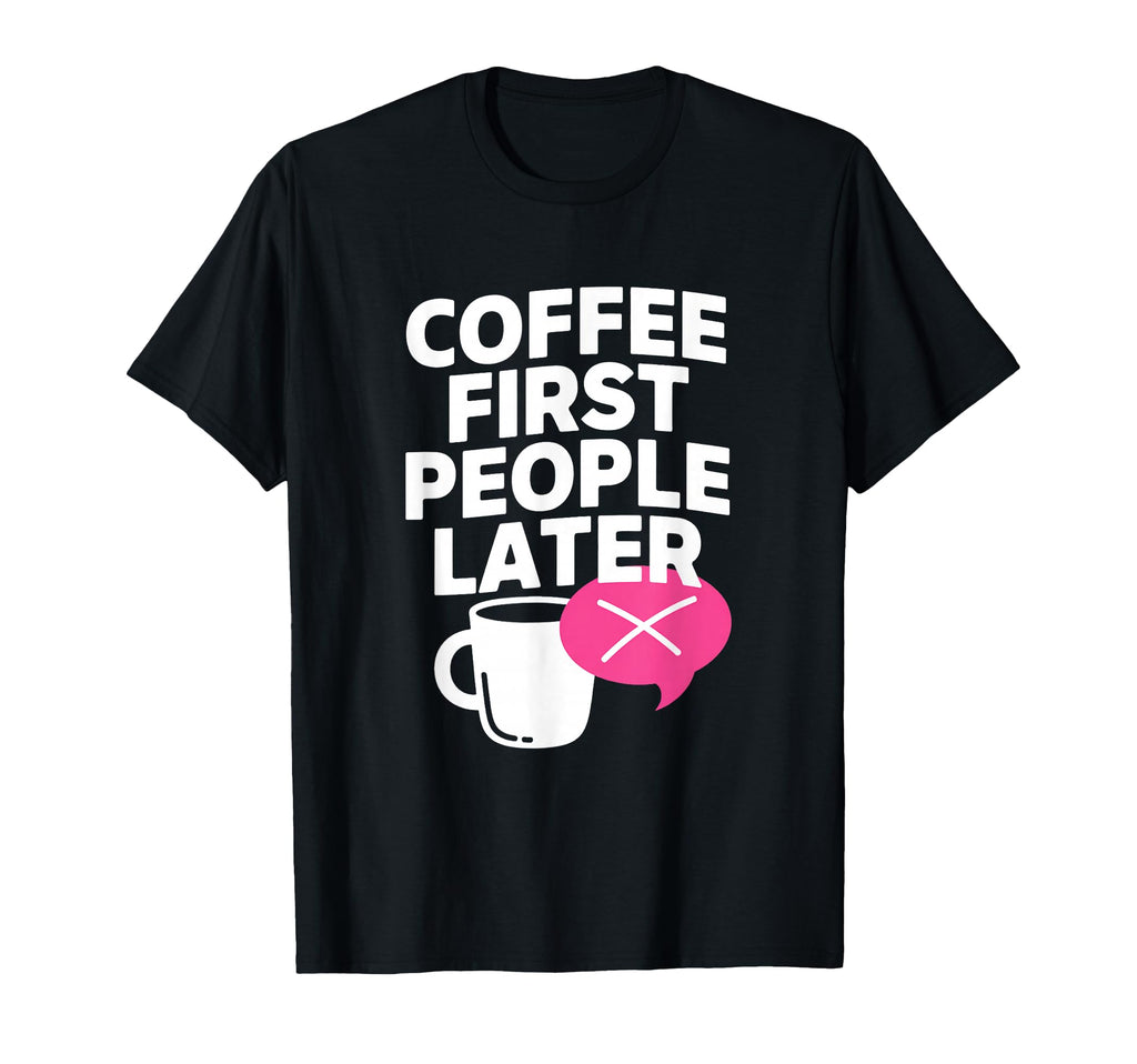 Introvert Coffee Lover Social Battery T-Shirt - Graphic Print Men Women - T-Shirt, Sweatshirt, Hoodie
