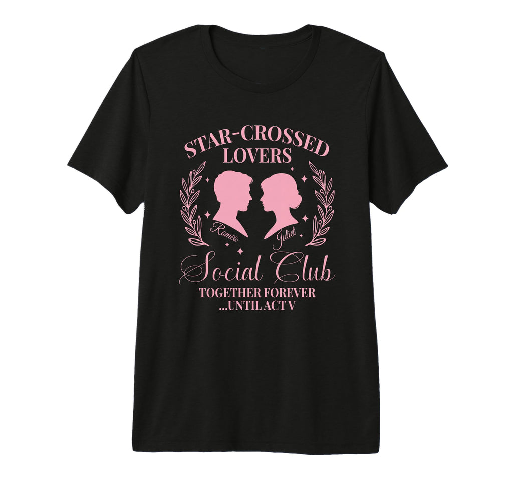 Shakespeare Romeo Juliet Tri Blend T-Shirt - Graphic Print Unisex - T-Shirt, Sweatshirt, Hoodie