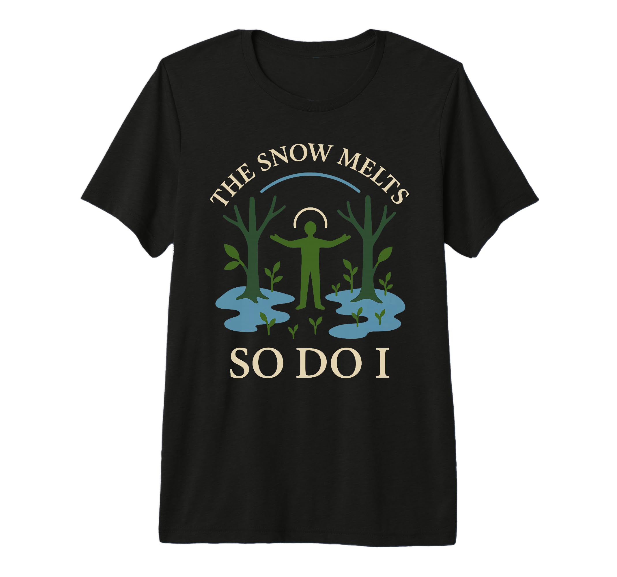 Forest Walk Overthinker Mental T-Shirt - Casual Everyday Wear for Adults - T-Shirt, Sweatshirt, Hoodie