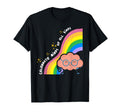 Celebrate Minds All Kinds Rainbow Brain T-Shirt - Graphic Print Unisex - T-Shirt, Sweatshirt, Hoodie