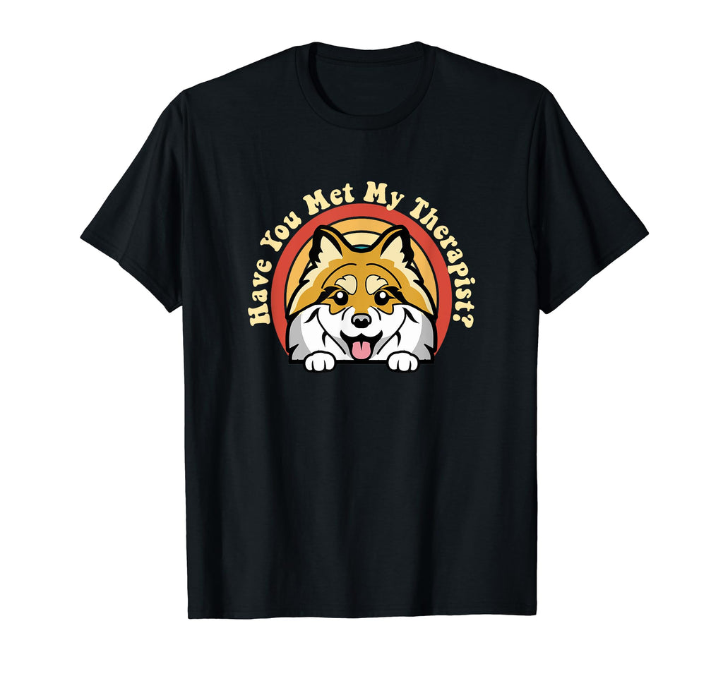 Emotional Support Therapy Dog T-Shirt - Aesthetic Graphic Unisex - T-Shirt, Sweatshirt, Hoodie