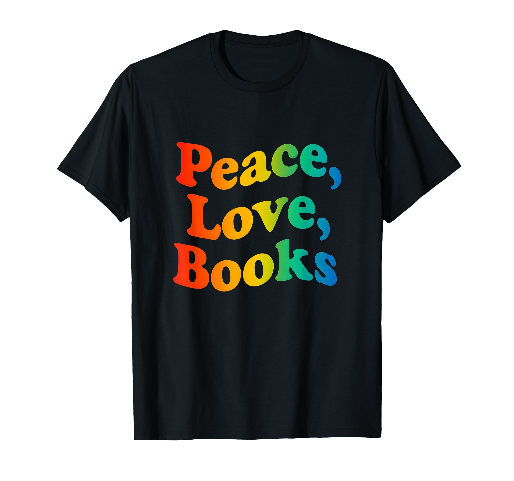 One More Chapter Read Rainbow Pride Book T-Shirt - Unique Graphic Unisex - T-Shirt, Sweatshirt, Hoodie