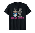 Funny Romance Novel Coffee And Book T-Shirt - Trendy Graphic for Adults - T-Shirt, Sweatshirt, Hoodie