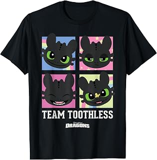 DreamWorks Dragons Team Toothless Expressions T-Shirt Unisex T-shirt, Sweatshirt, Hoodie, Long Sleeve Tee - T-Shirt, Sweatshirt, Hoodie