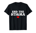 Health Awareness End Stigma Sweatshirt - Minimalist Print for Adults - T-Shirt, Sweatshirt, Hoodie