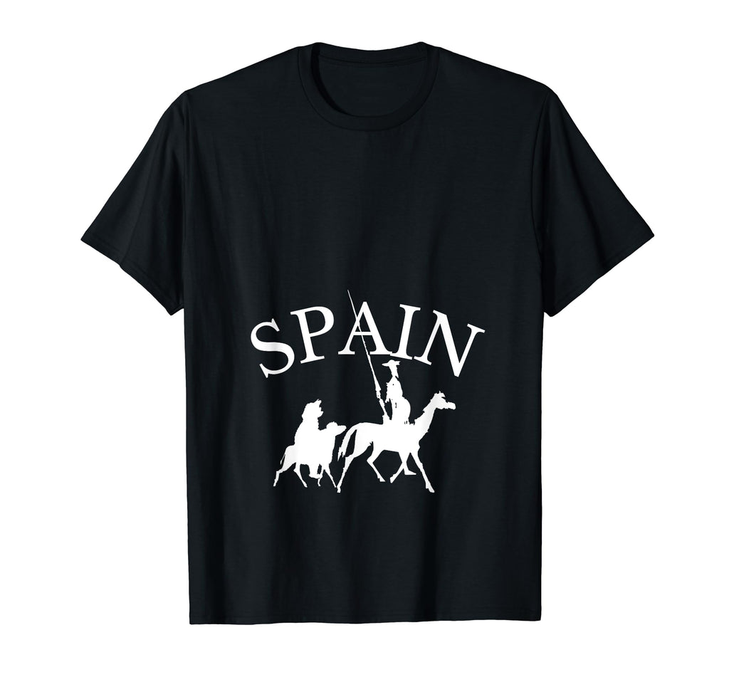 Don Quixote Spain Souvenir World T-Shirt - Fun Novelty Design Men Women - T-Shirt, Sweatshirt, Hoodie