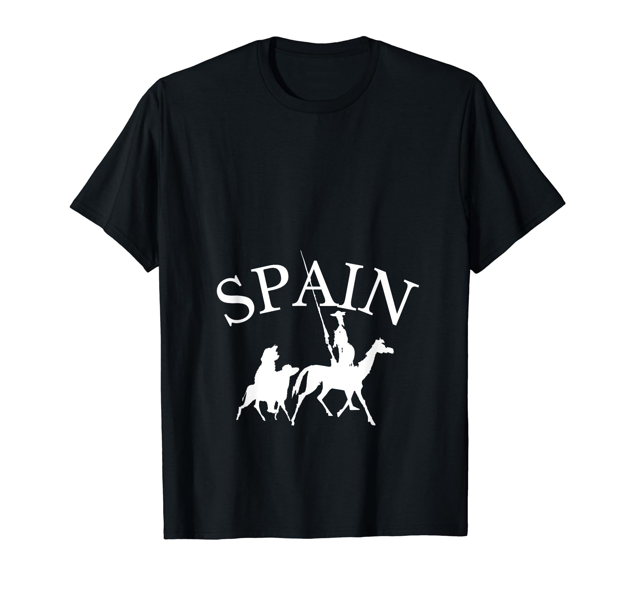 Don Quixote Spain Souvenir World T-Shirt - Fun Novelty Design Men Women - T-Shirt, Sweatshirt, Hoodie