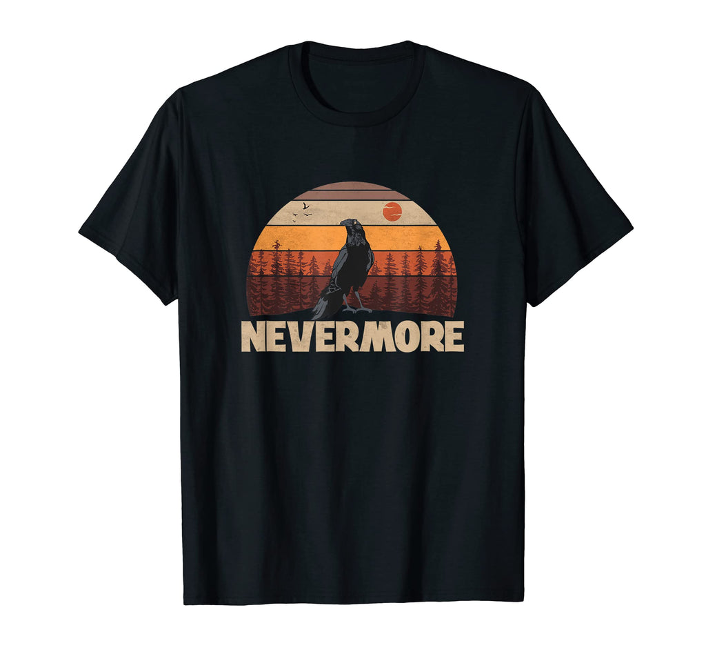 Nevermore Raven Poe Dark Academia T-Shirt - Streetwear Style Unisex - T-Shirt, Sweatshirt, Hoodie