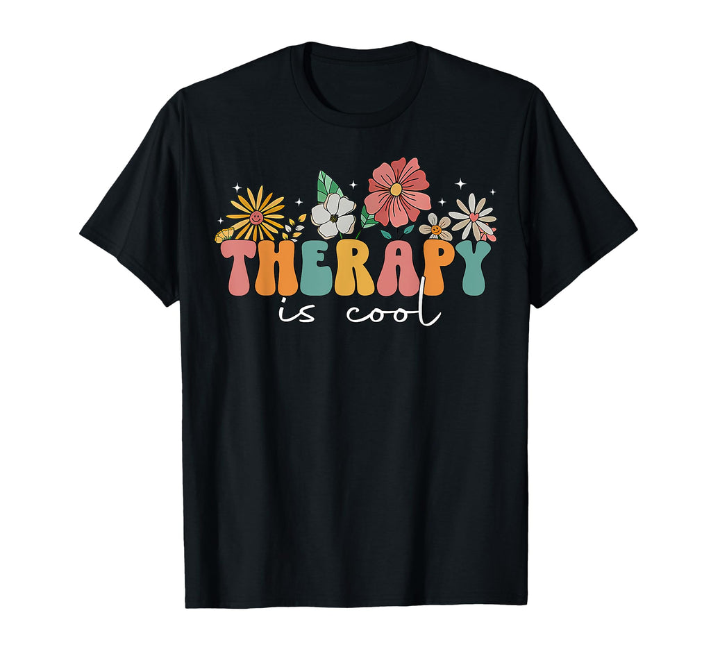 Therapy Is Self Care Mental Health T-Shirt - Aesthetic Graphic Men Women - T-Shirt, Sweatshirt, Hoodie