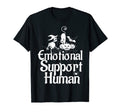 Emotional Support Human Funny Halloween T-Shirt - Graphic Print for Adults - T-Shirt, Sweatshirt, Hoodie