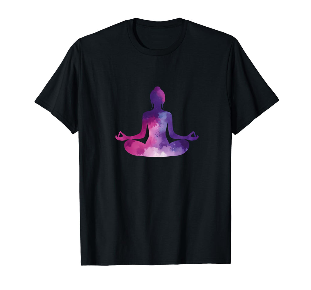 Yoga Lovers And Mindfulness Colorful T-Shirt - Minimalist Print for Adults - T-Shirt, Sweatshirt, Hoodie