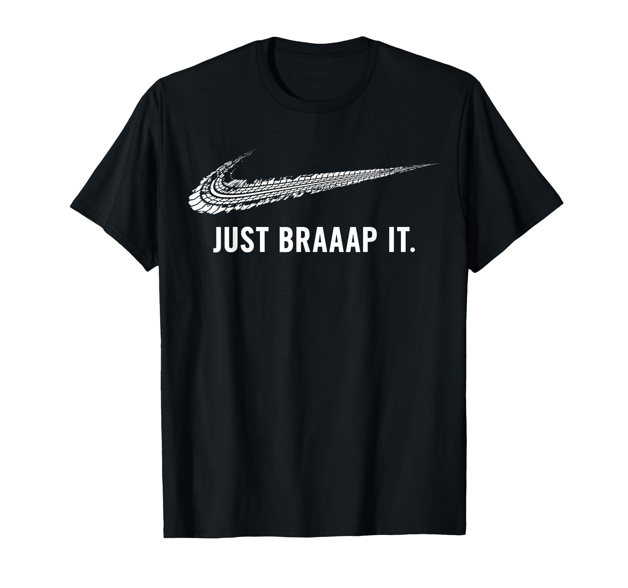 Just Braaap It Motocross And Dirt T-Shirt - Custom Art Print for Adults - T-Shirt, Sweatshirt, Hoodie