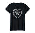Choose Joy Flowers Heart Motivational T-Shirt - Novelty Apparel Men Women - T-Shirt, Sweatshirt, Hoodie