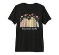 Read More Books Floral Bookworm Reading T-Shirt - Custom Art Print Unisex - T-Shirt, Sweatshirt, Hoodie