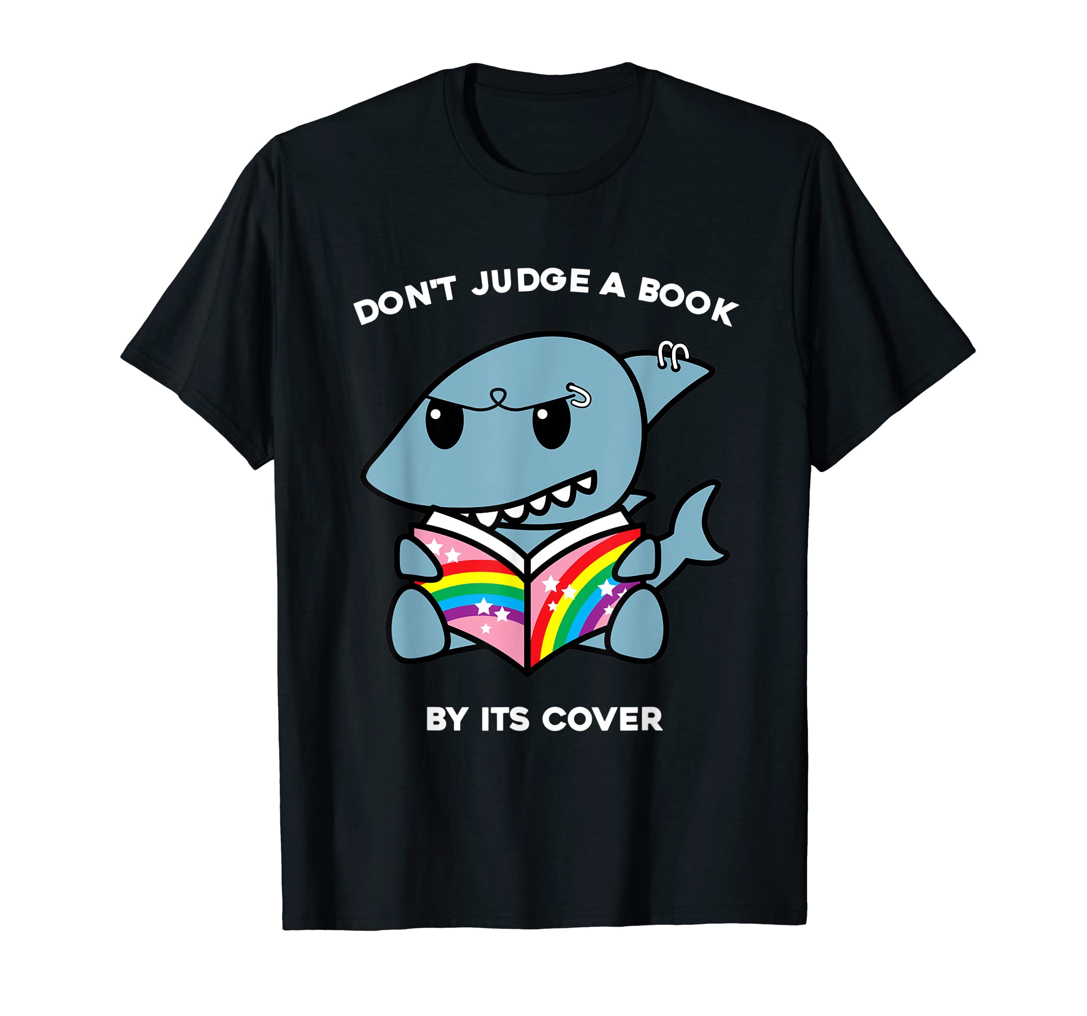 Dont Judge Book Its Cover Reading T-Shirt - Aesthetic Graphic Men Women - T-Shirt, Sweatshirt, Hoodie