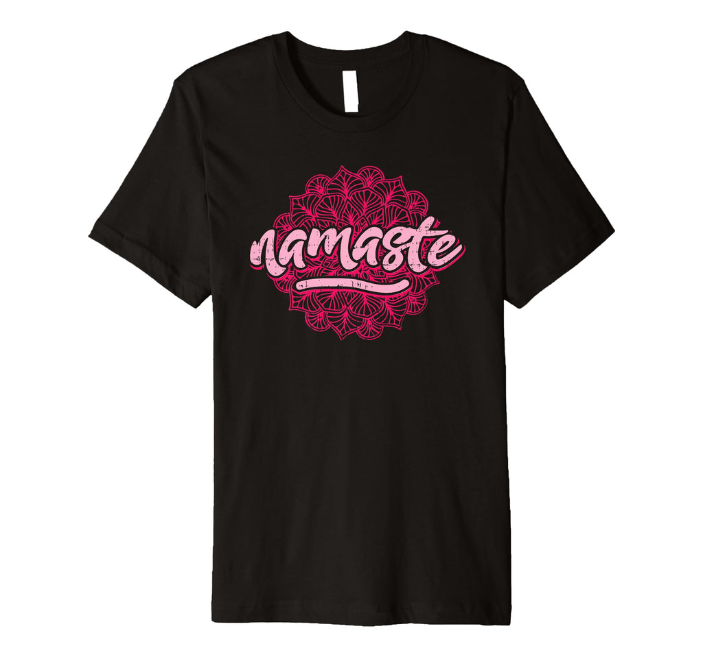 Namaste Peaceful Vibes Mindfulness T-Shirt - Minimalist Print Men Women - T-Shirt, Sweatshirt, Hoodie