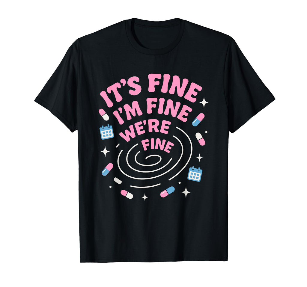 Hot Anxiety Glam Therapy T-Shirt - Casual Everyday Wear Men Women - T-Shirt, Sweatshirt, Hoodie