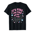Hot Anxiety Glam Therapy T-Shirt - Casual Everyday Wear Men Women - T-Shirt, Sweatshirt, Hoodie